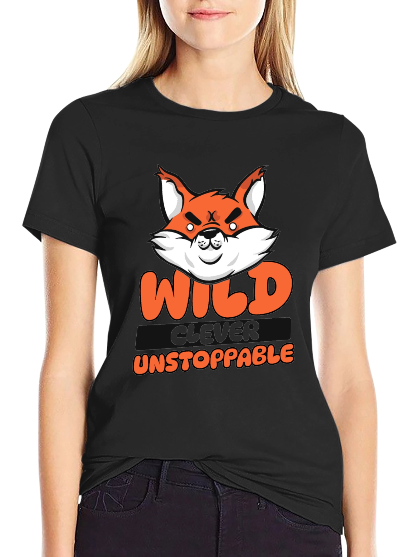Wild Fox Graphic T-Shirt - Unstoppable Style!