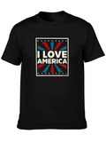 I Love America Patriotic T-Shirt