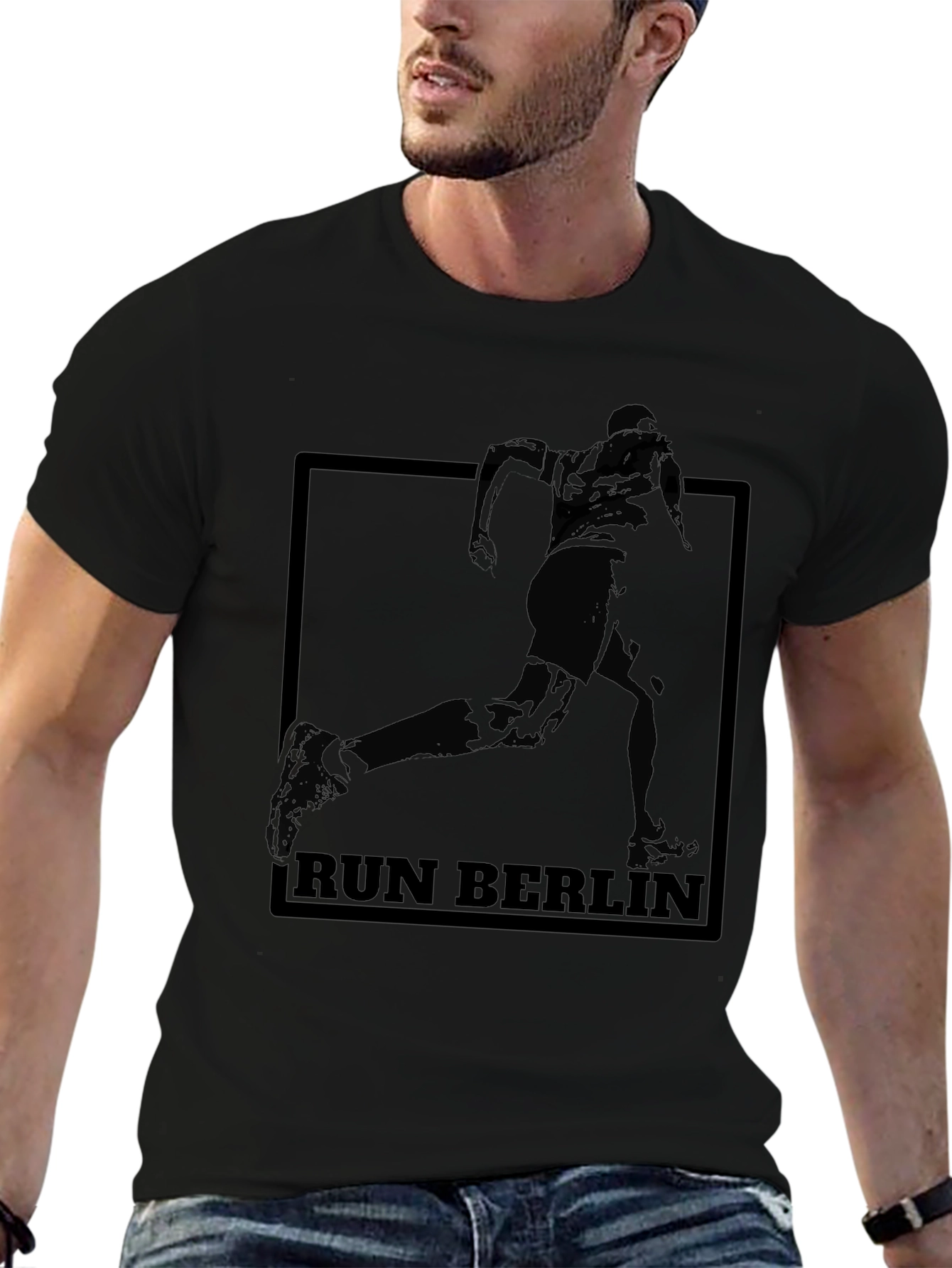Run Berlin T-Shirt - Athletic Style Comfortable Fit