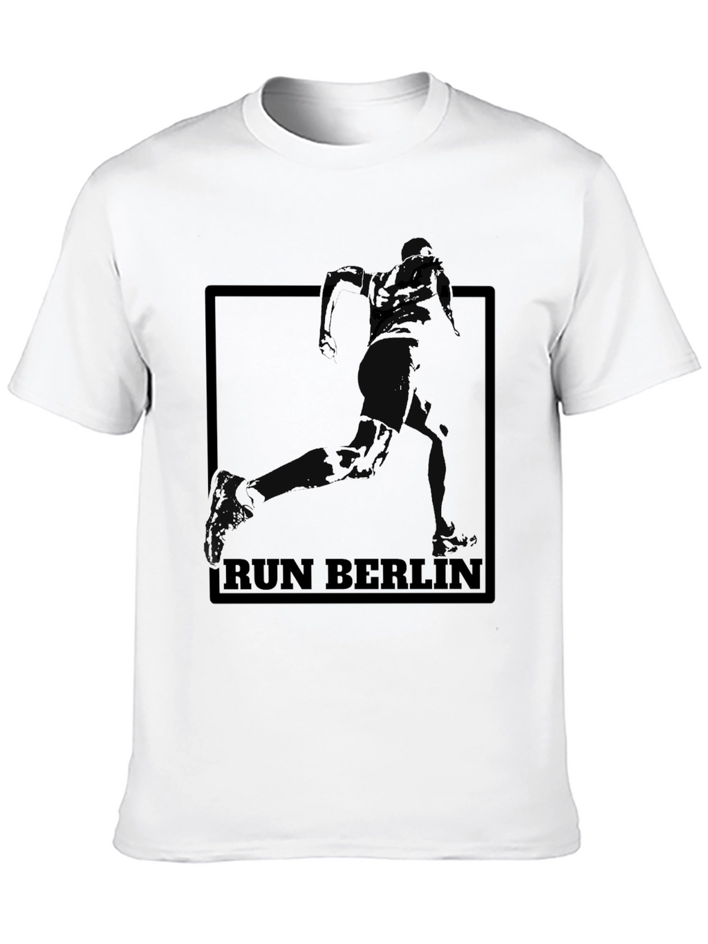 Run Berlin T-Shirt - Athletic Style Comfortable Fit