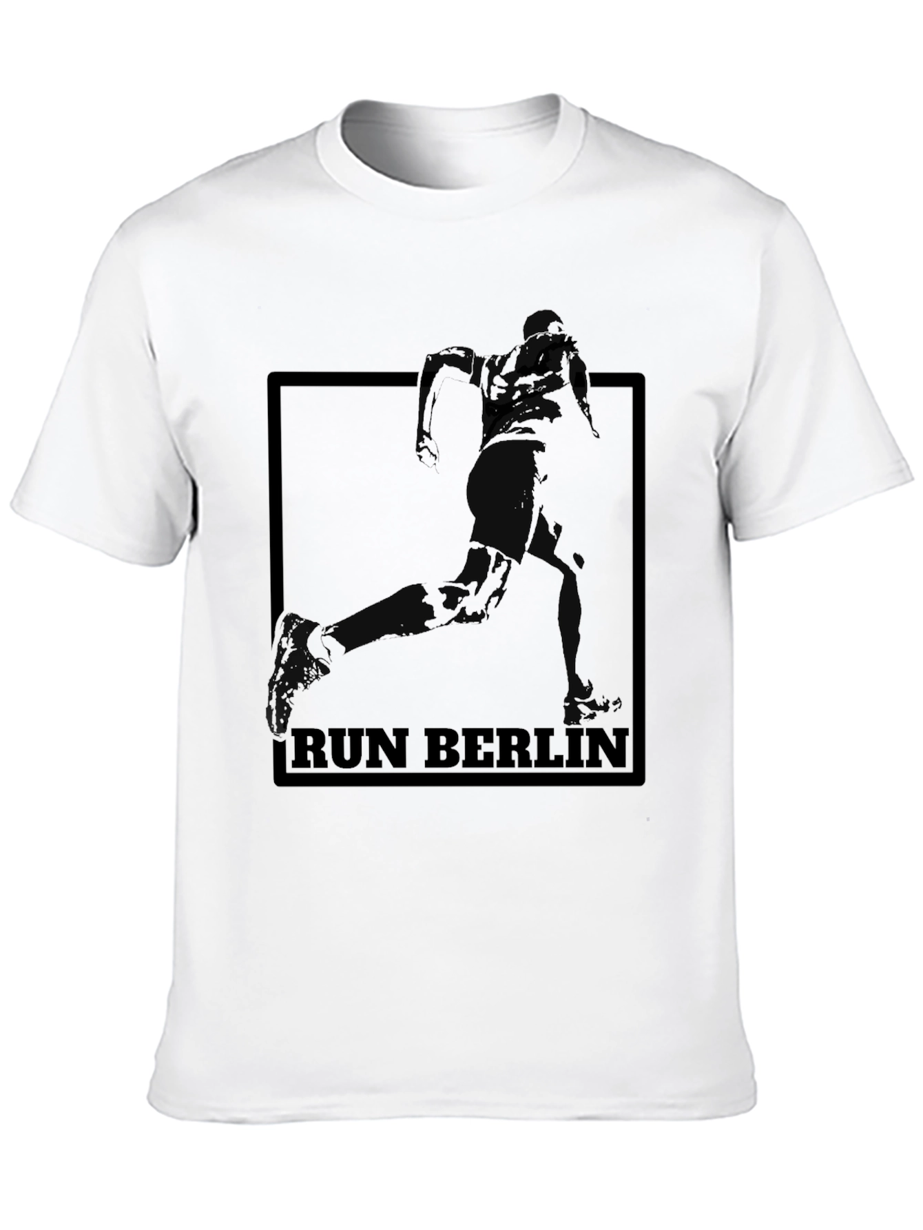 Run Berlin T-Shirt - Athletic Style Comfortable Fit