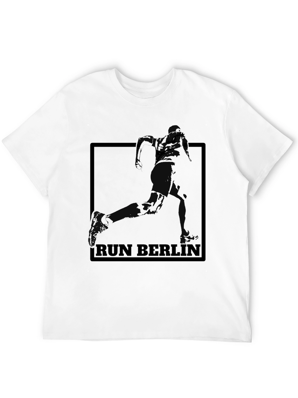 Run Berlin T-Shirt - Athletic Style Comfortable Fit
