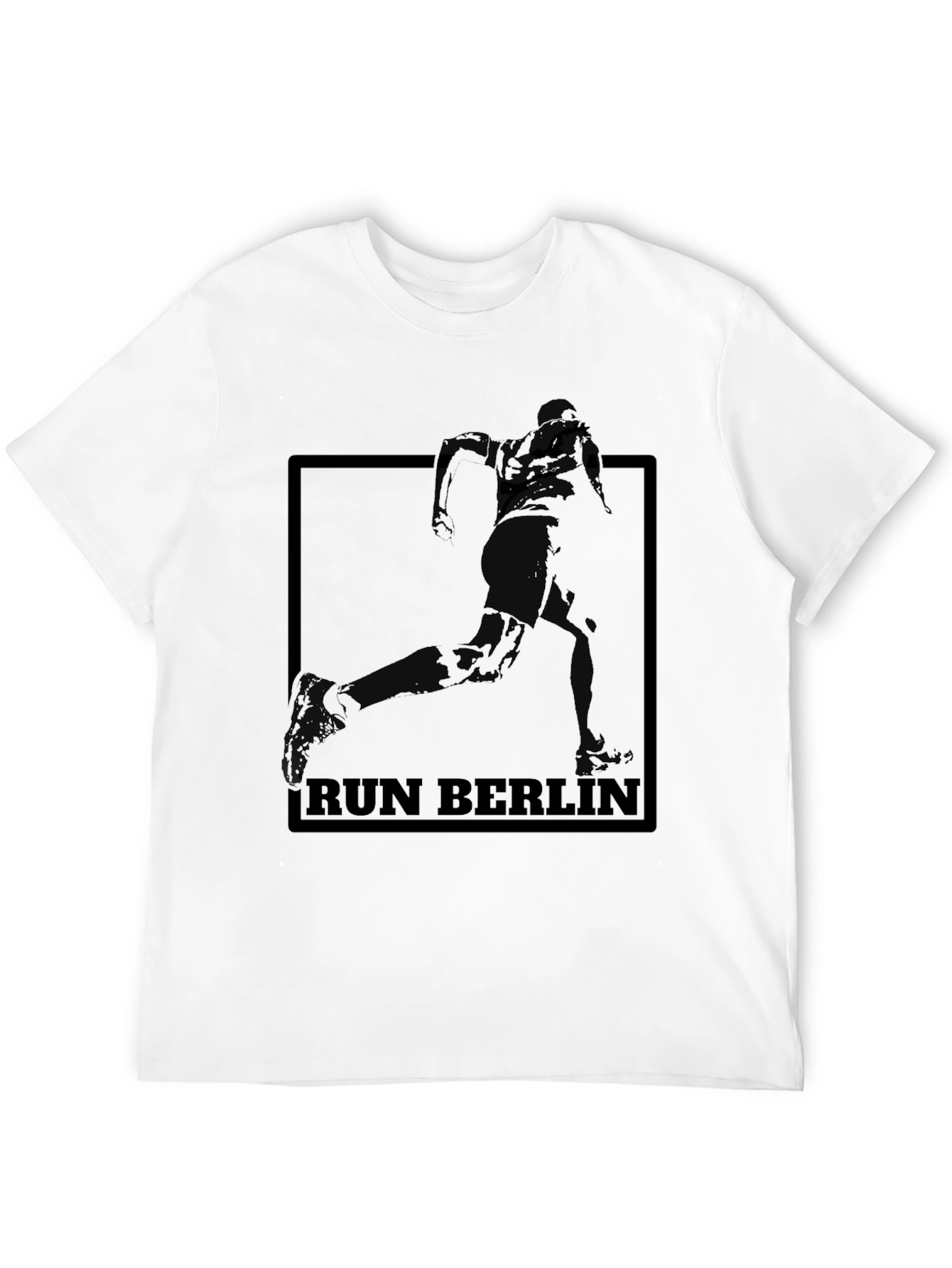 Run Berlin T-Shirt - Athletic Style Comfortable Fit