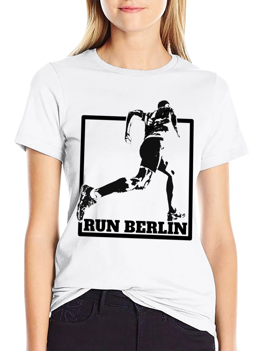 Run Berlin T-Shirt - Athletic Style Comfortable Fit
