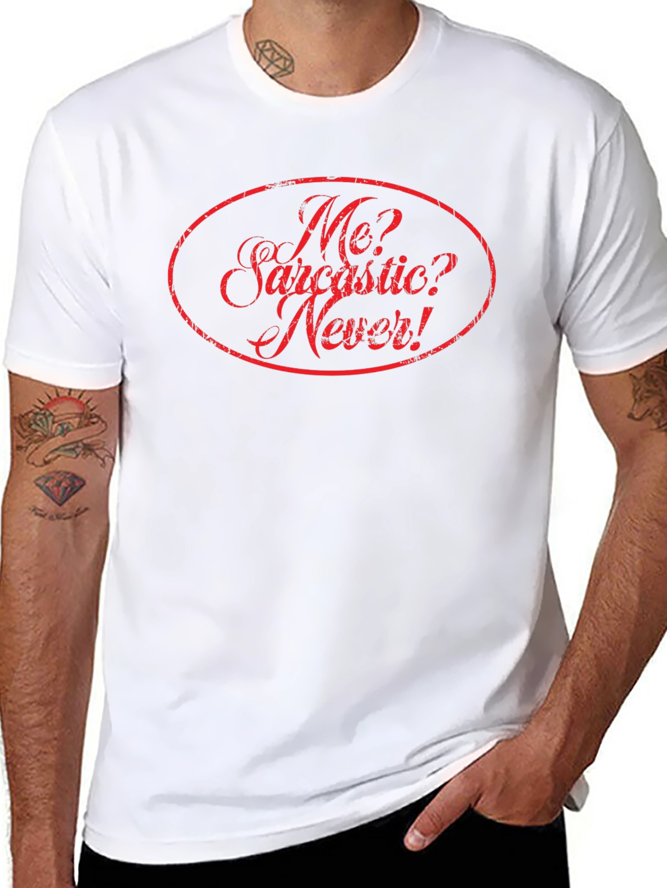 Funny Sarcastic Humor Novelty Graphic T-Shirt
