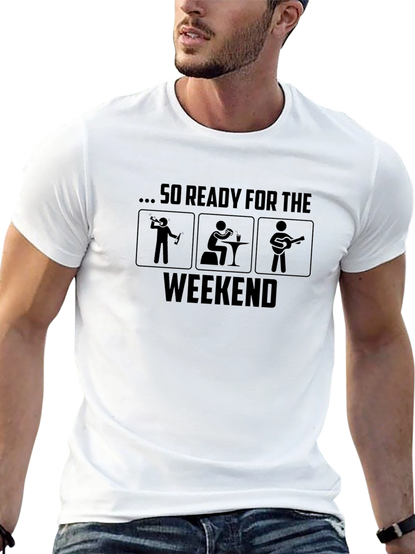 Weekend Ready Graphic Tee - Relaxed Fit