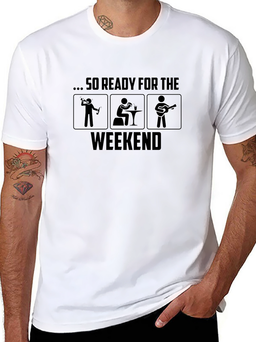 Weekend Ready Graphic Tee - Relaxed Fit