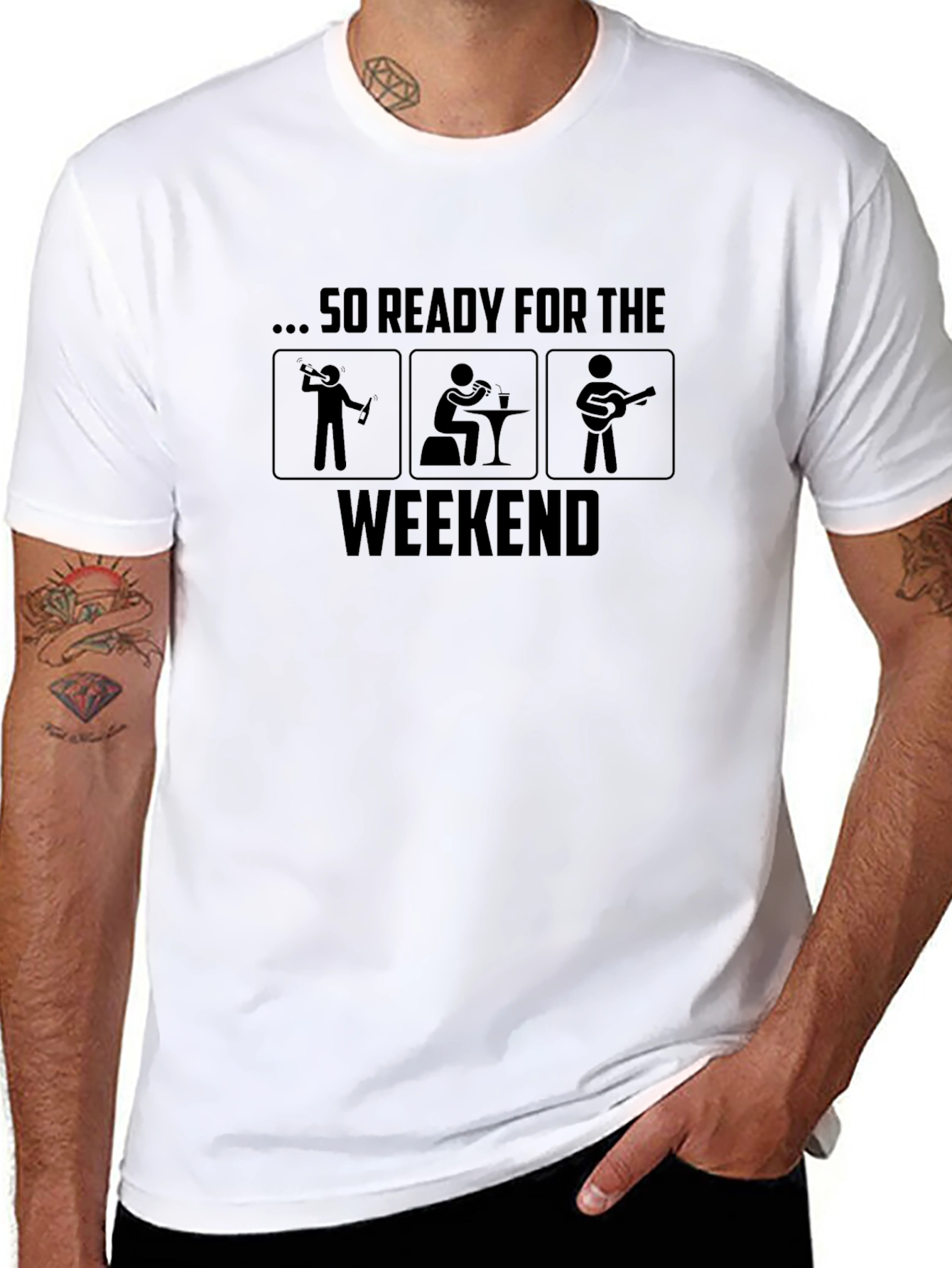 Weekend Ready Graphic Tee - Relaxed Fit
