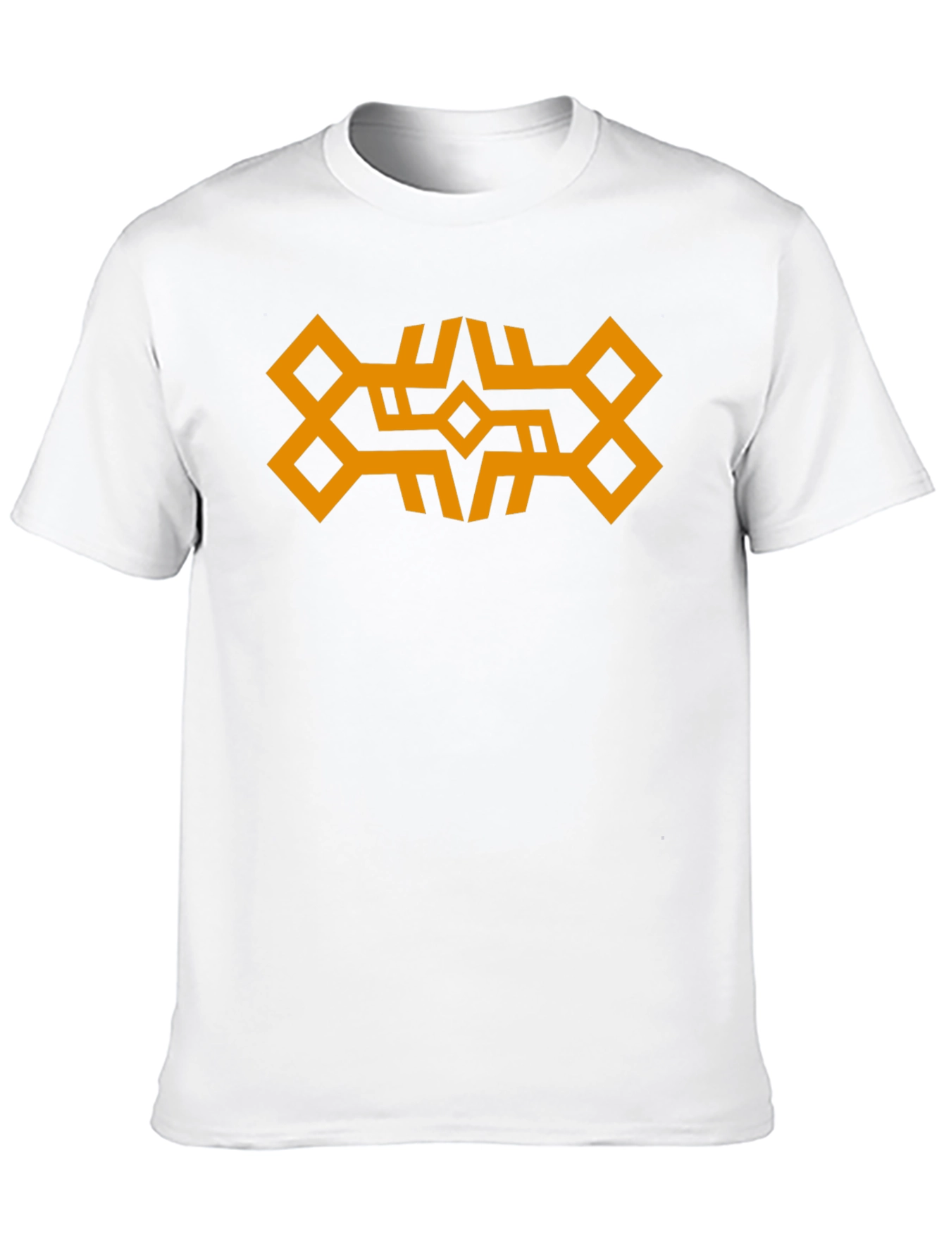 Geometric Graphic Black T-Shirt