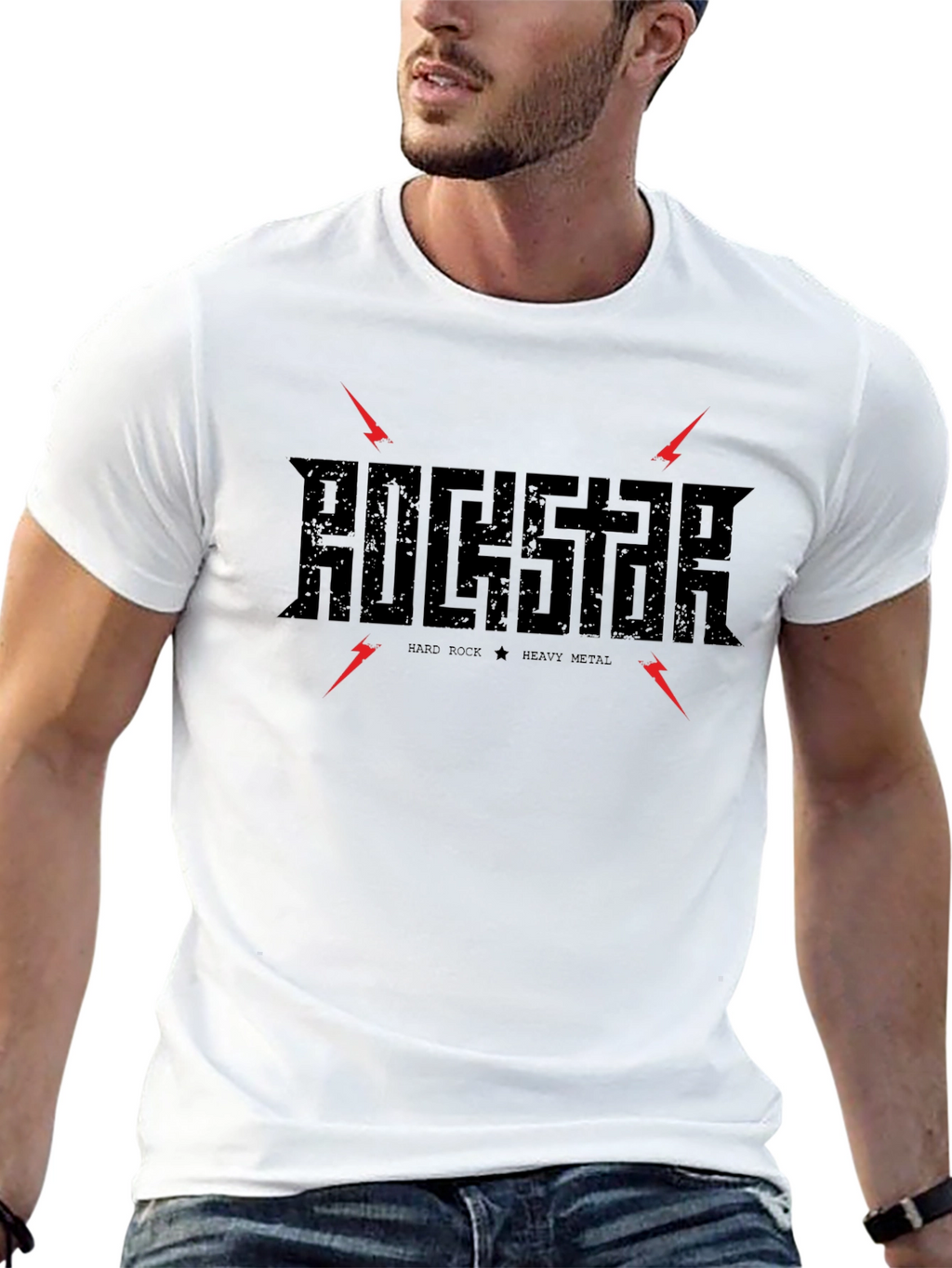 Rockstar Hard Rock Heavy Metal T-Shirt