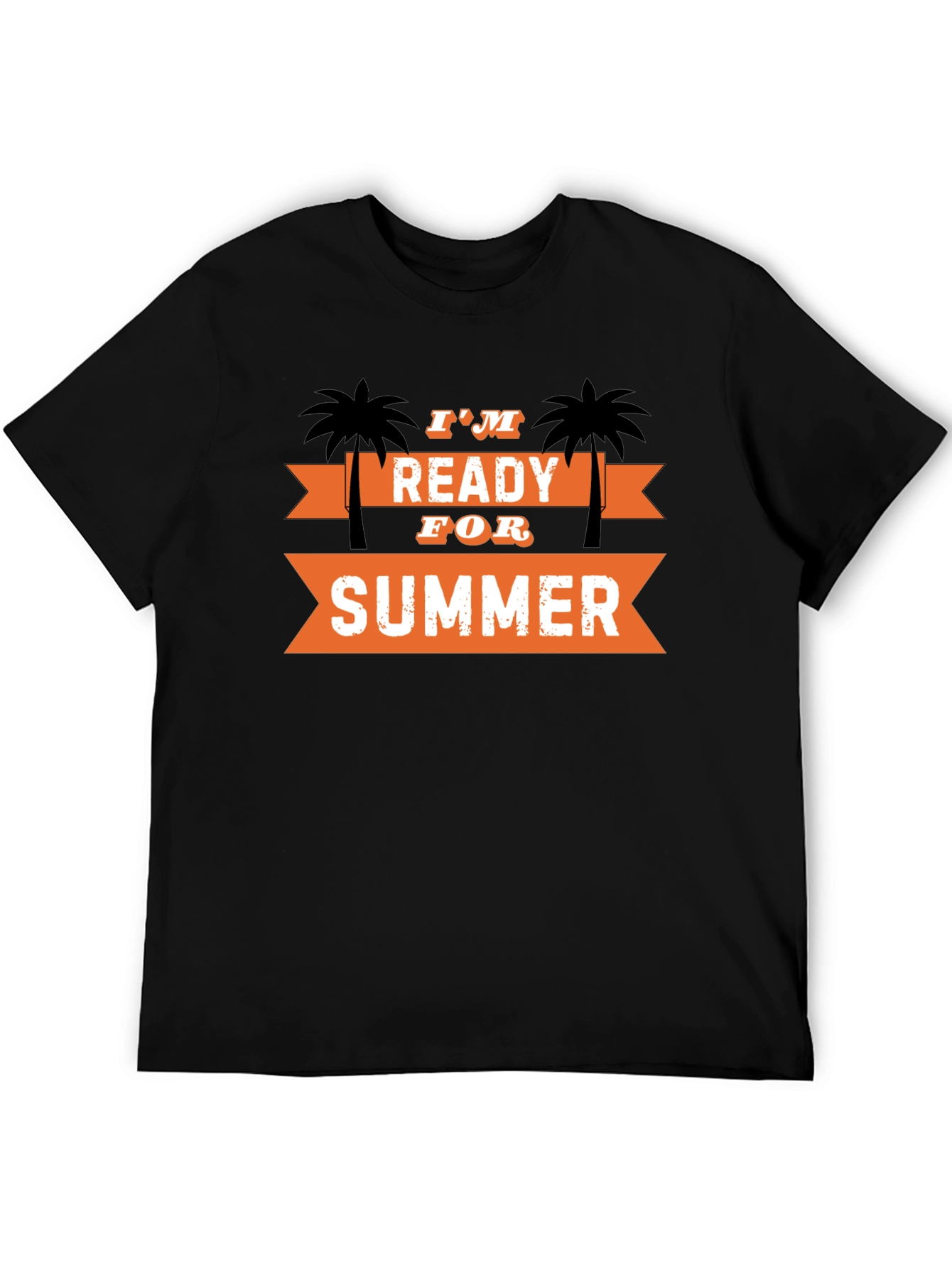 Im Ready for Summer T-Shirt Palm Tree Graphic Tee