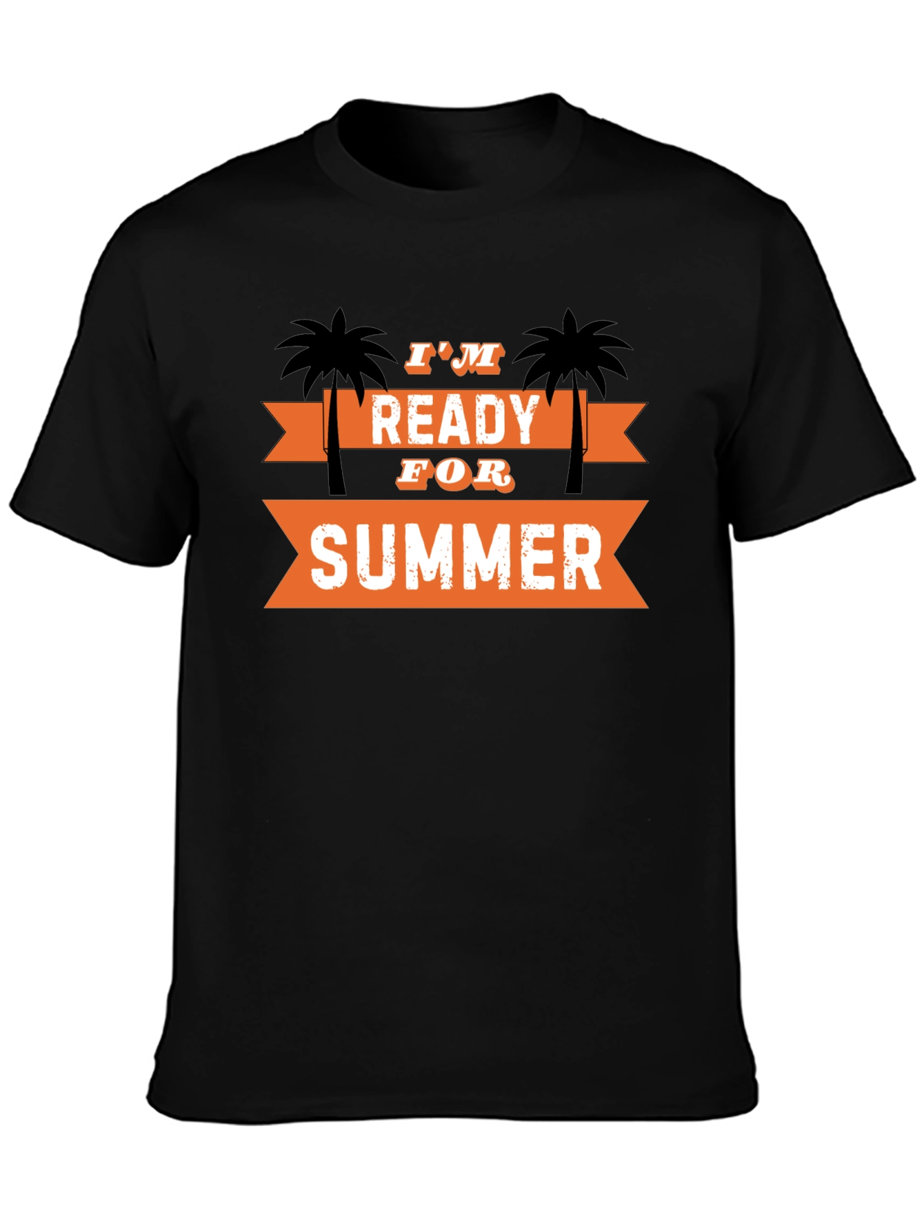 Im Ready for Summer T-Shirt Palm Tree Graphic Tee