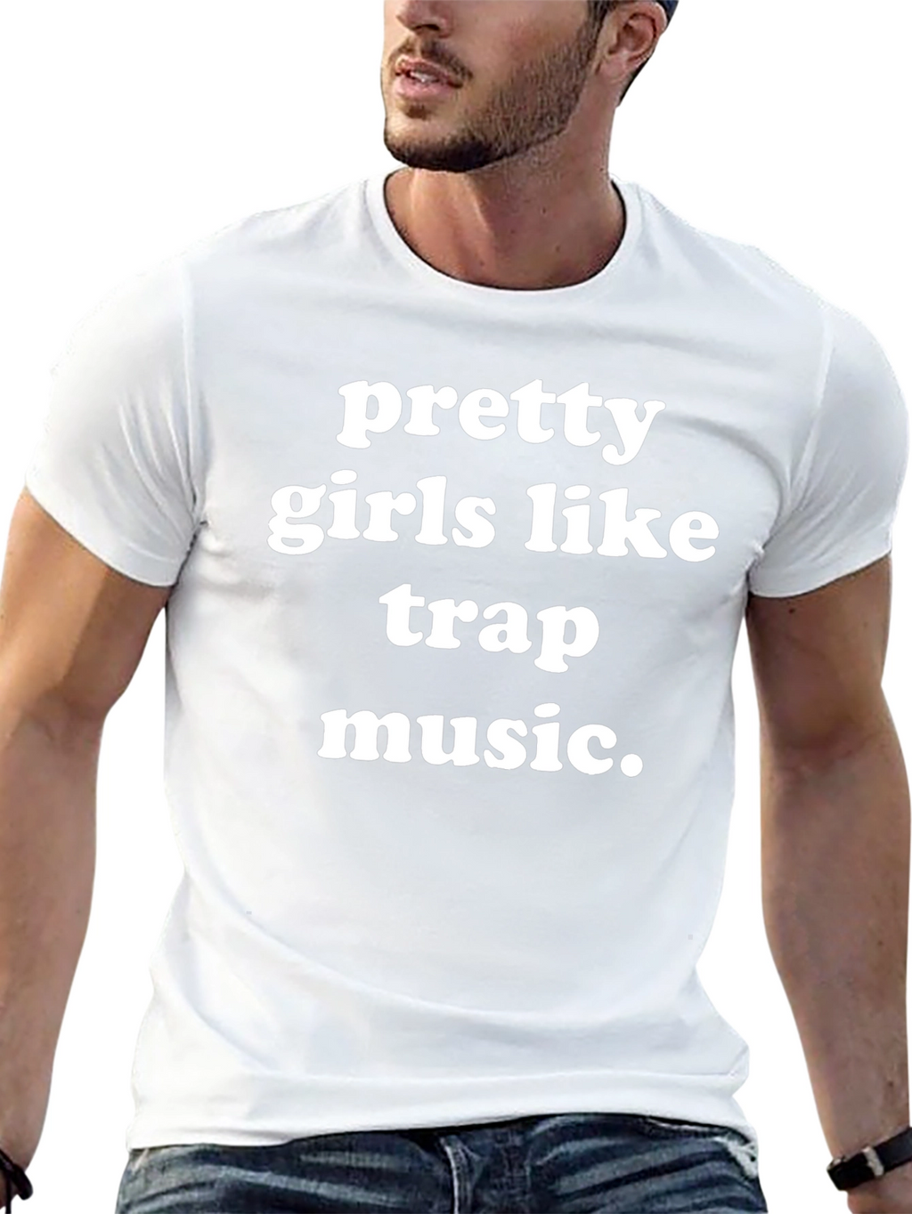 Trap Music Graphic Tee - Trendy Statement Shirt