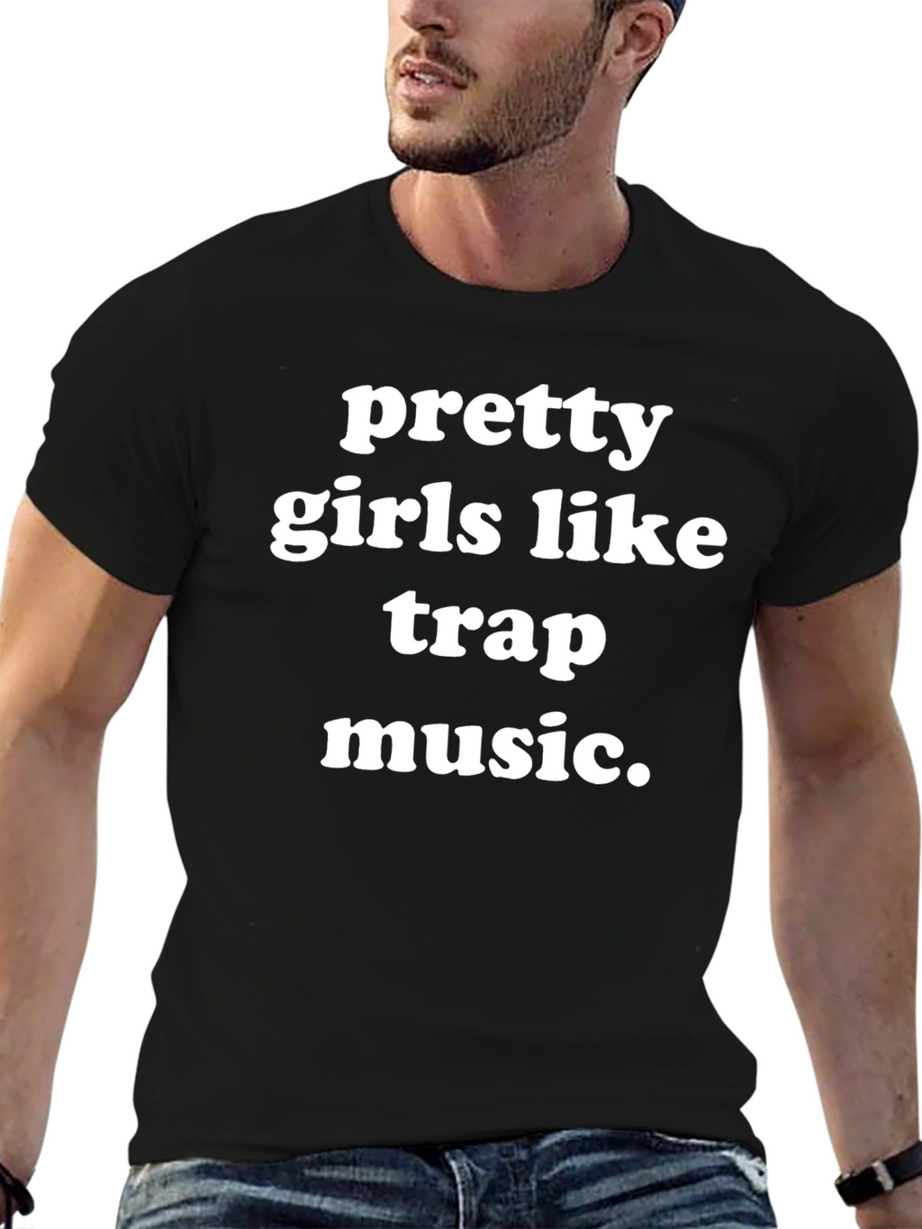 Trap Music Graphic Tee - Trendy Statement Shirt