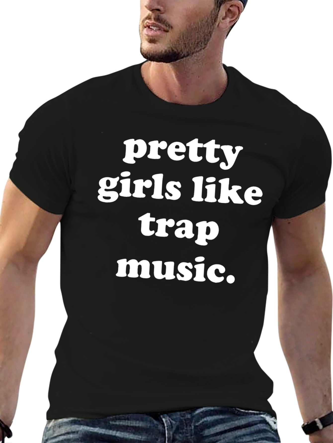 Trap Music Graphic Tee - Trendy Statement Shirt