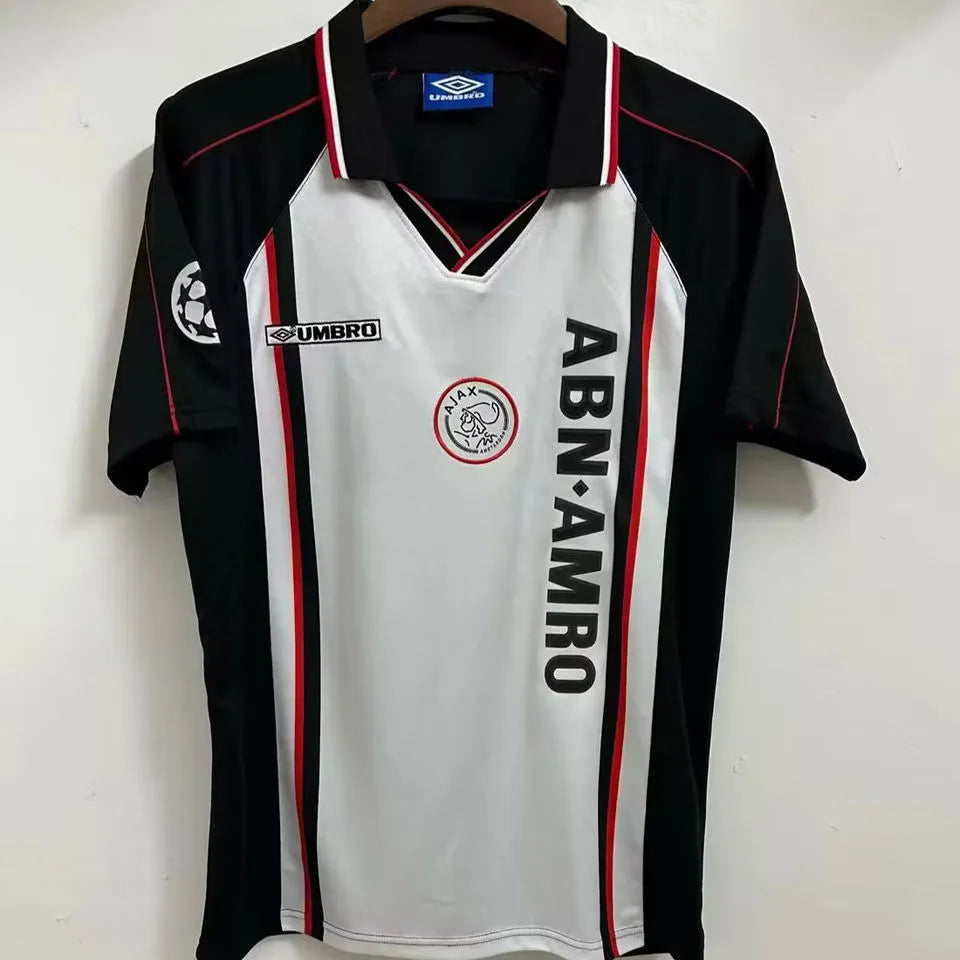 1998 AA Away Retro Soccer Jersey Front