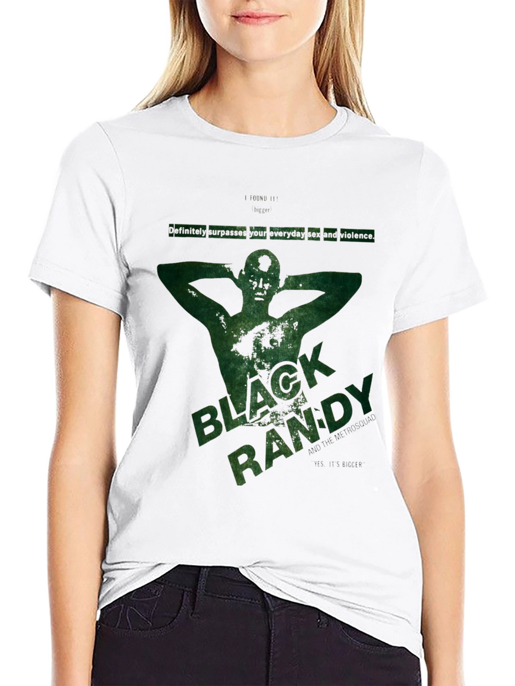 Black Randy Graphic Tee