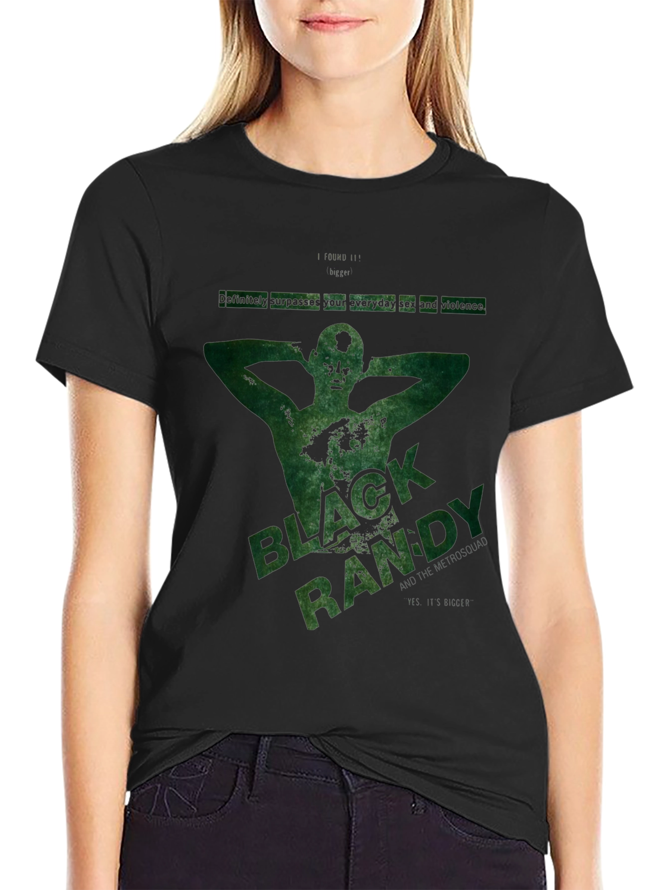Black Randy Graphic Tee