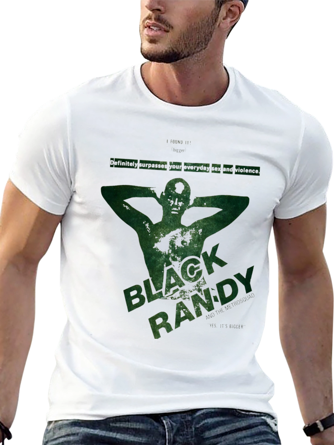 Black Randy Graphic Tee