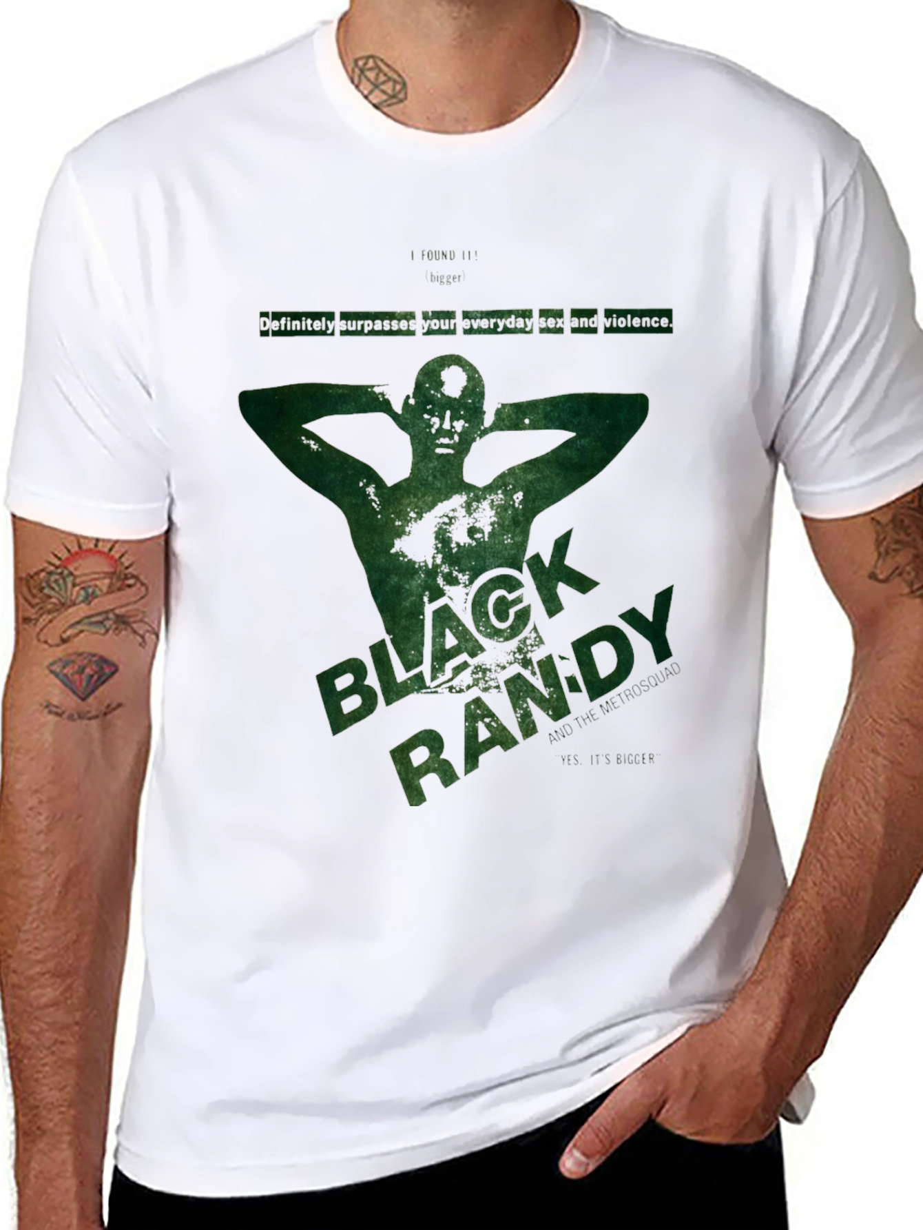 Black Randy Graphic Tee