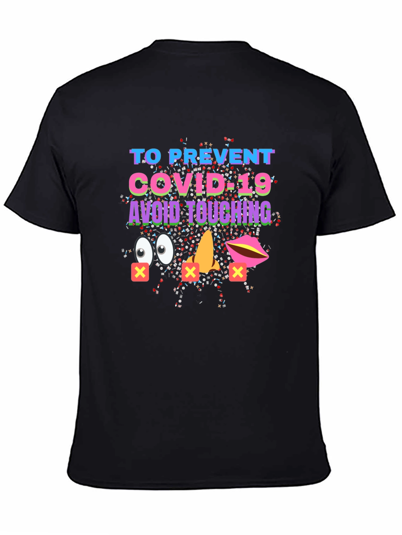 Avoid Touching COVID-19 Graphic Tee