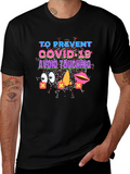 Avoid Touching COVID-19 Graphic Tee