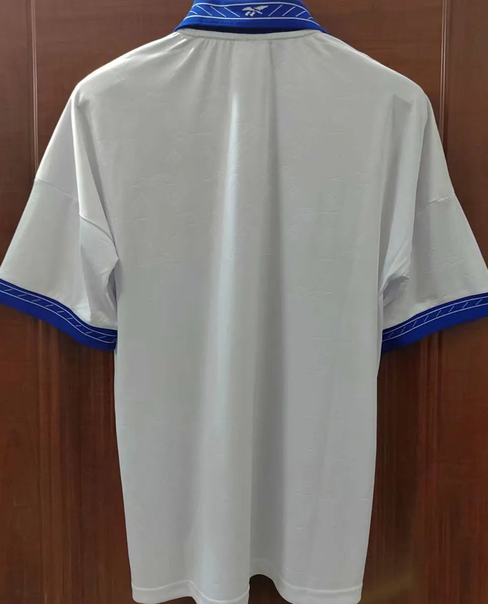 1998 Chile Away White Retro Soccer Jersey Back
