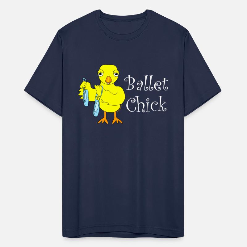 Ballet Chick White Text