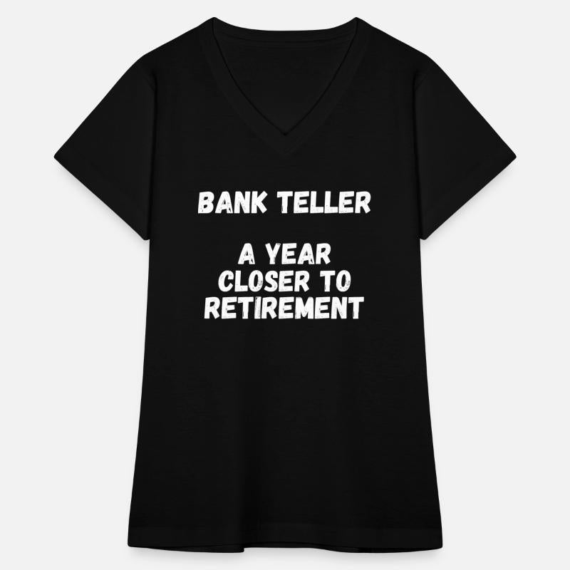 Bank Teller A Year Closer To Retirement