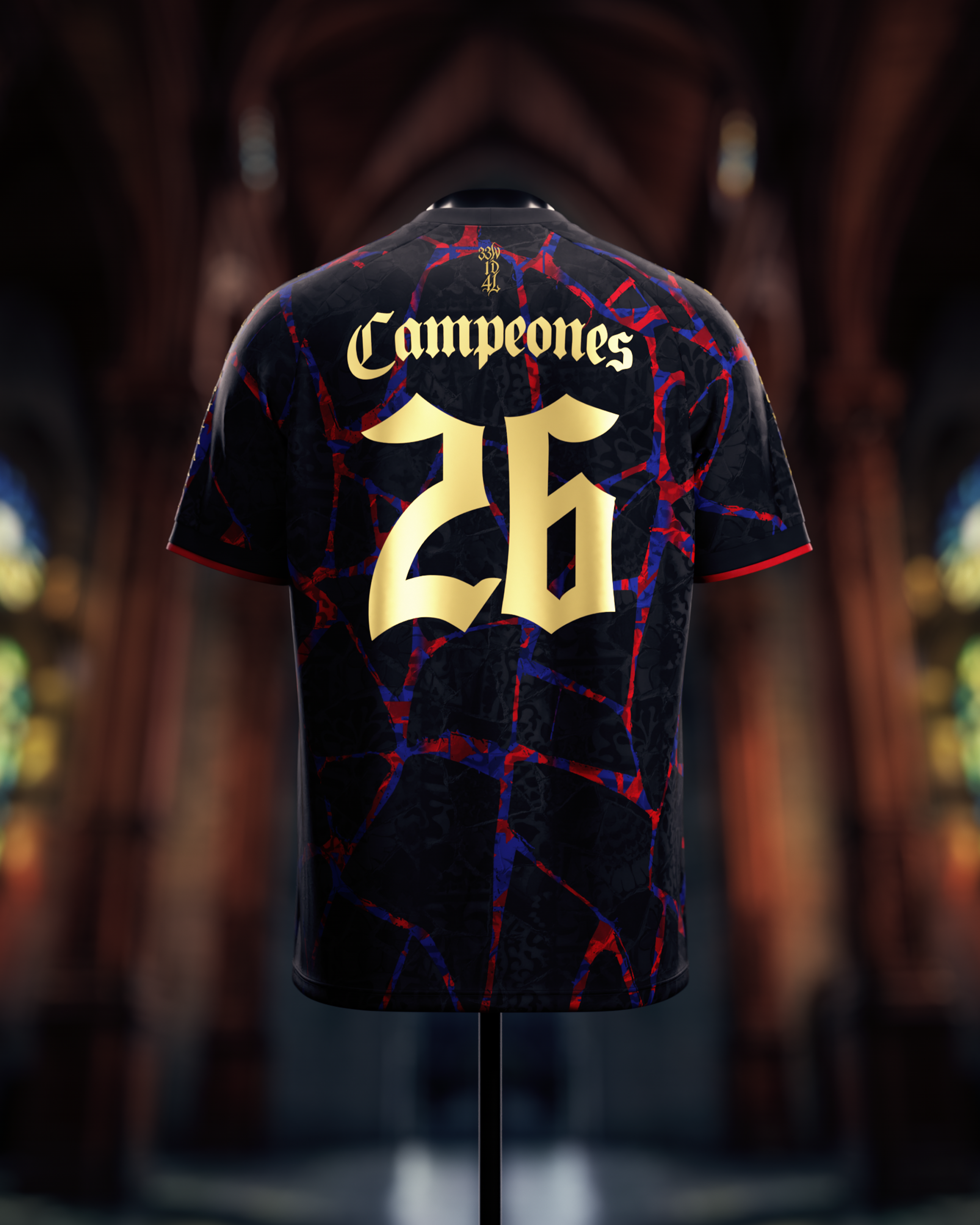 Barcelona 2026 Spanish Champions Jersey - Black - Pre-Order (Mid August)