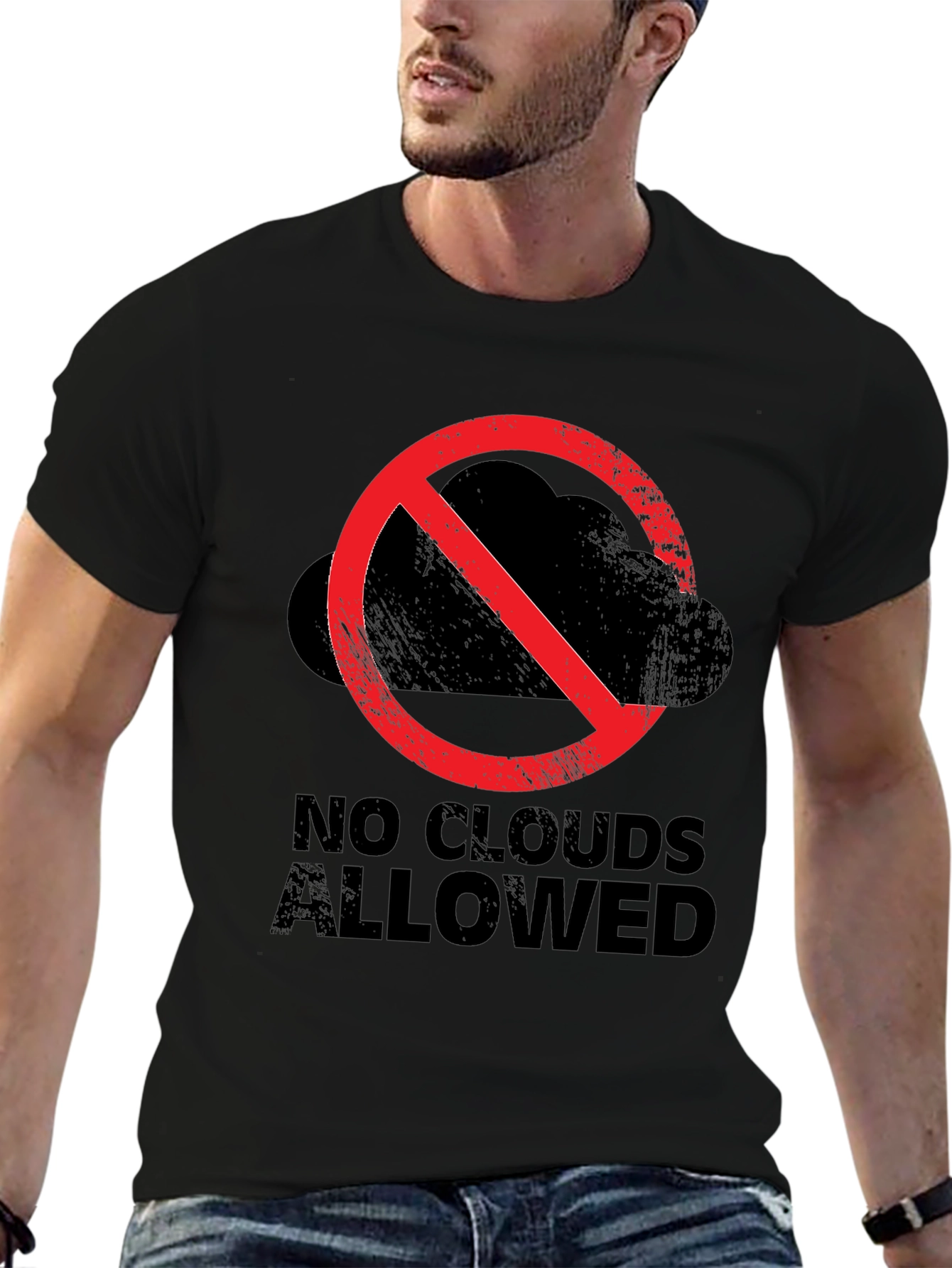 No Clouds Allowed Graphic T-Shirt