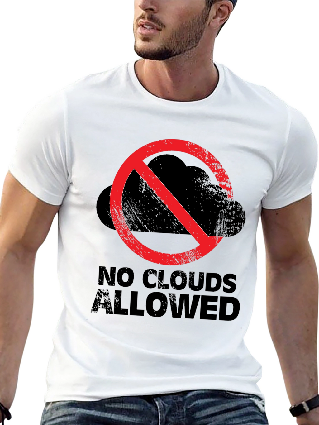 No Clouds Allowed Graphic T-Shirt