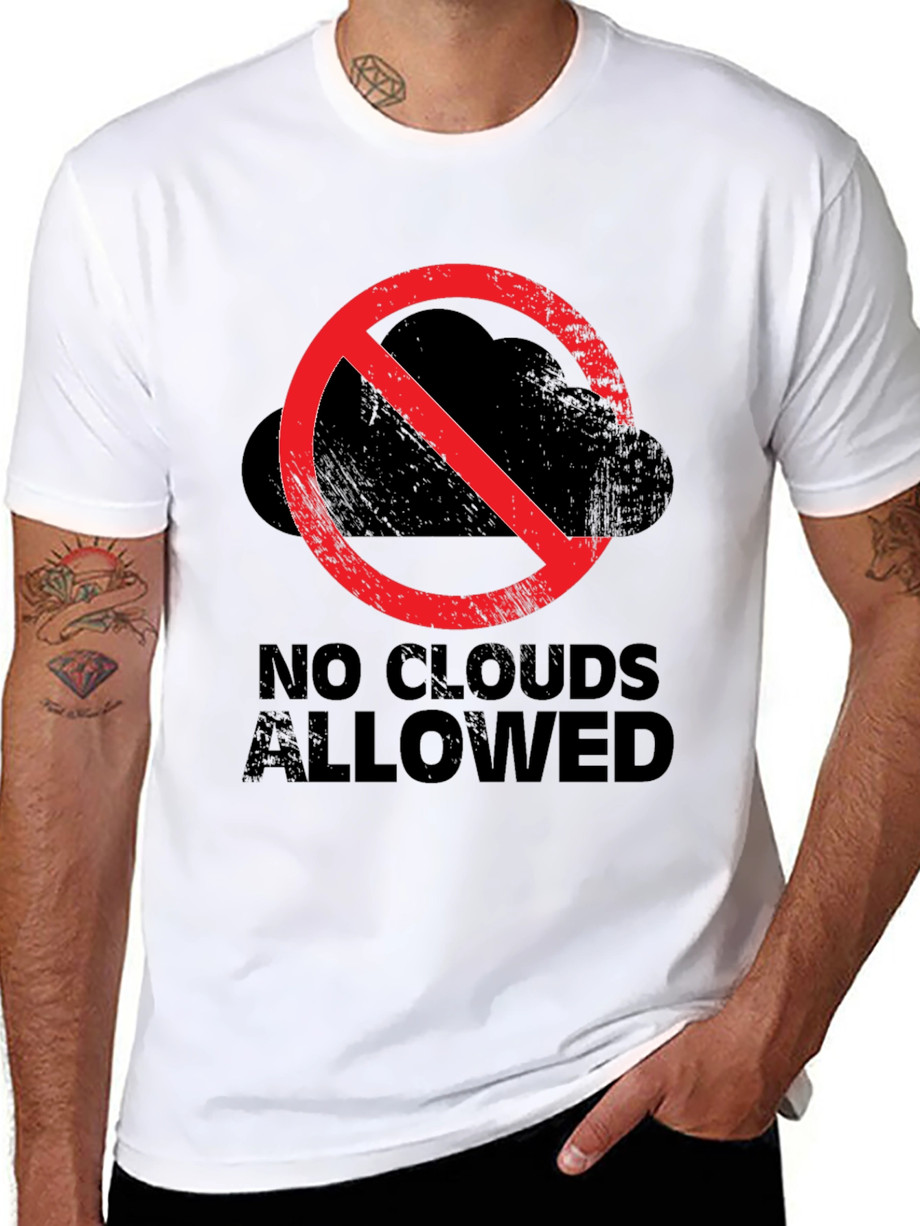 No Clouds Allowed Graphic T-Shirt