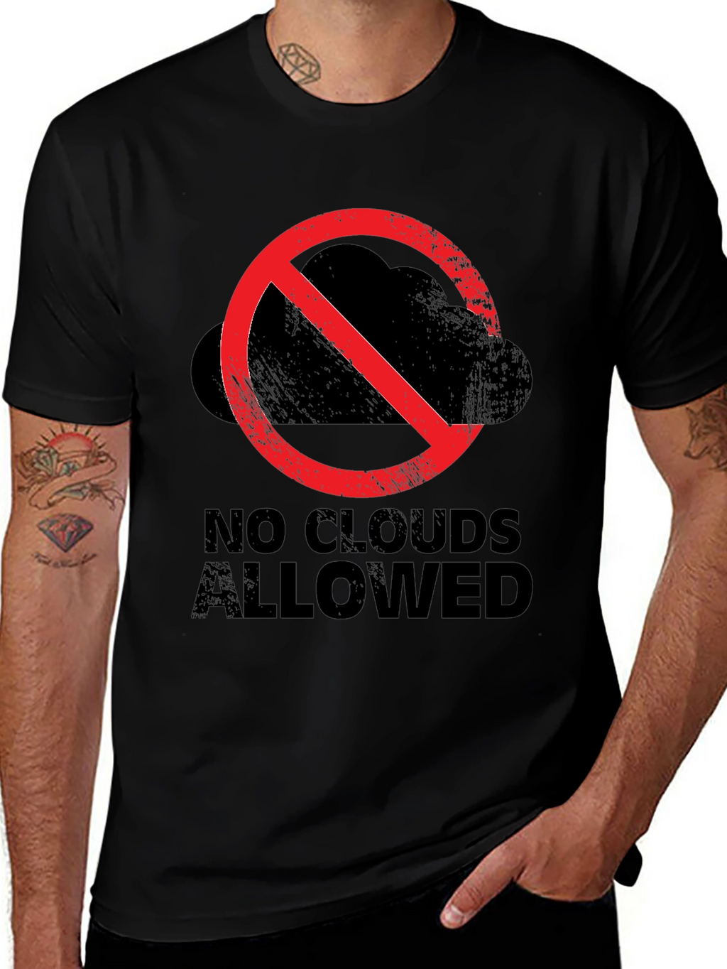 No Clouds Allowed Graphic T-Shirt