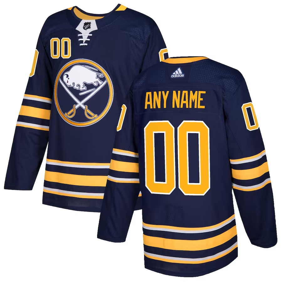Men's Buffalo Sabres Navy Authentic Custom Jerseys