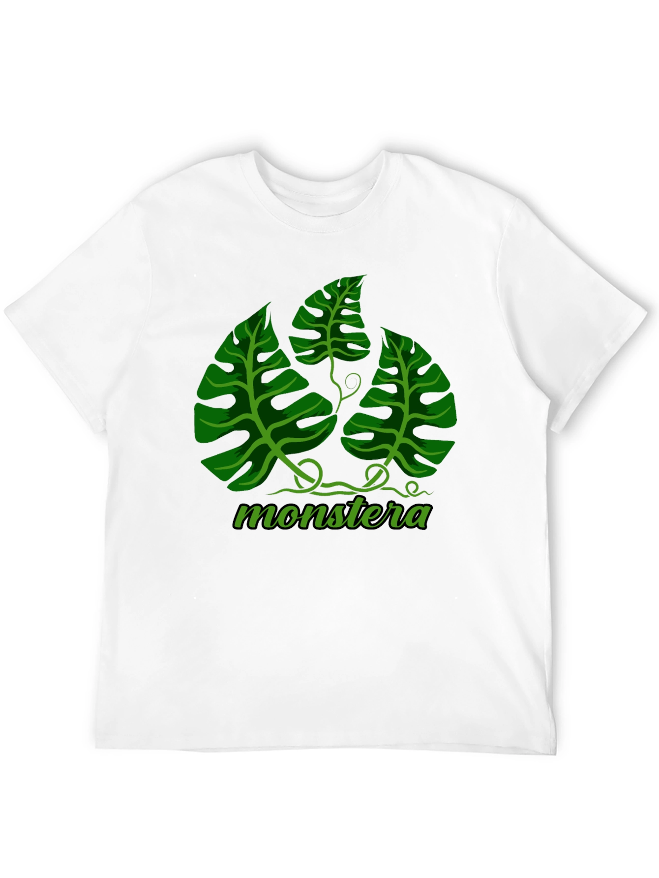 Monstera Leaf Graphic T-Shirt - Stylish Casual Wear
