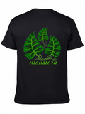 Monstera Leaf Graphic T-Shirt - Stylish Casual Wear