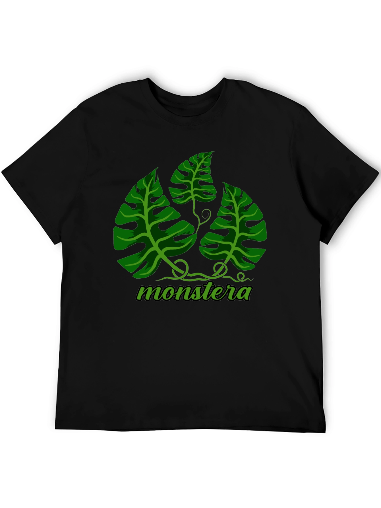 Monstera Leaf Graphic T-Shirt - Stylish Casual Wear