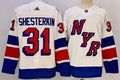 Men's New York Rangers Igor Shesterkin #31 White Player Game Jerseys
