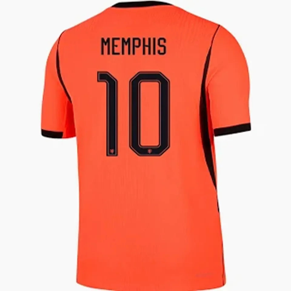 2026/27 NL Home 1:1 Quality Orange Fans Soccer Jersey Detail 3