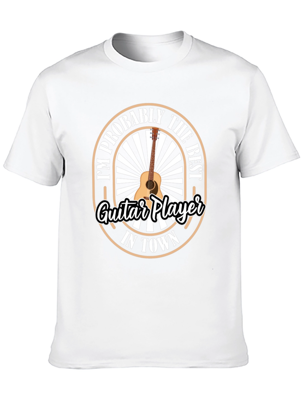 Guitar Player T-Shirt - Best in Town