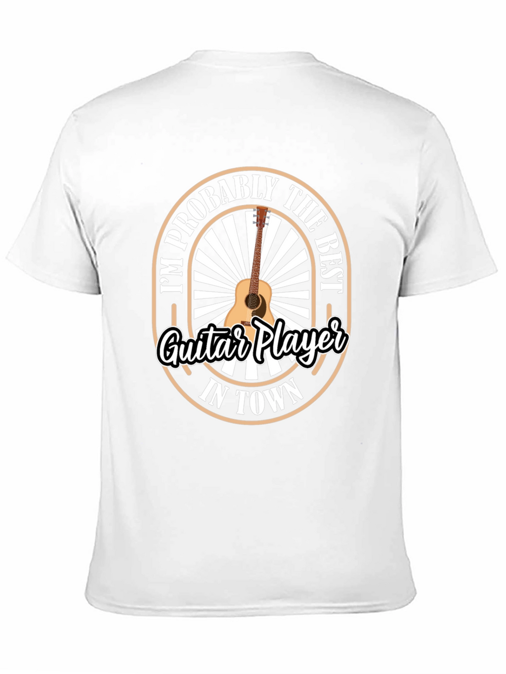 Guitar Player T-Shirt - Best in Town