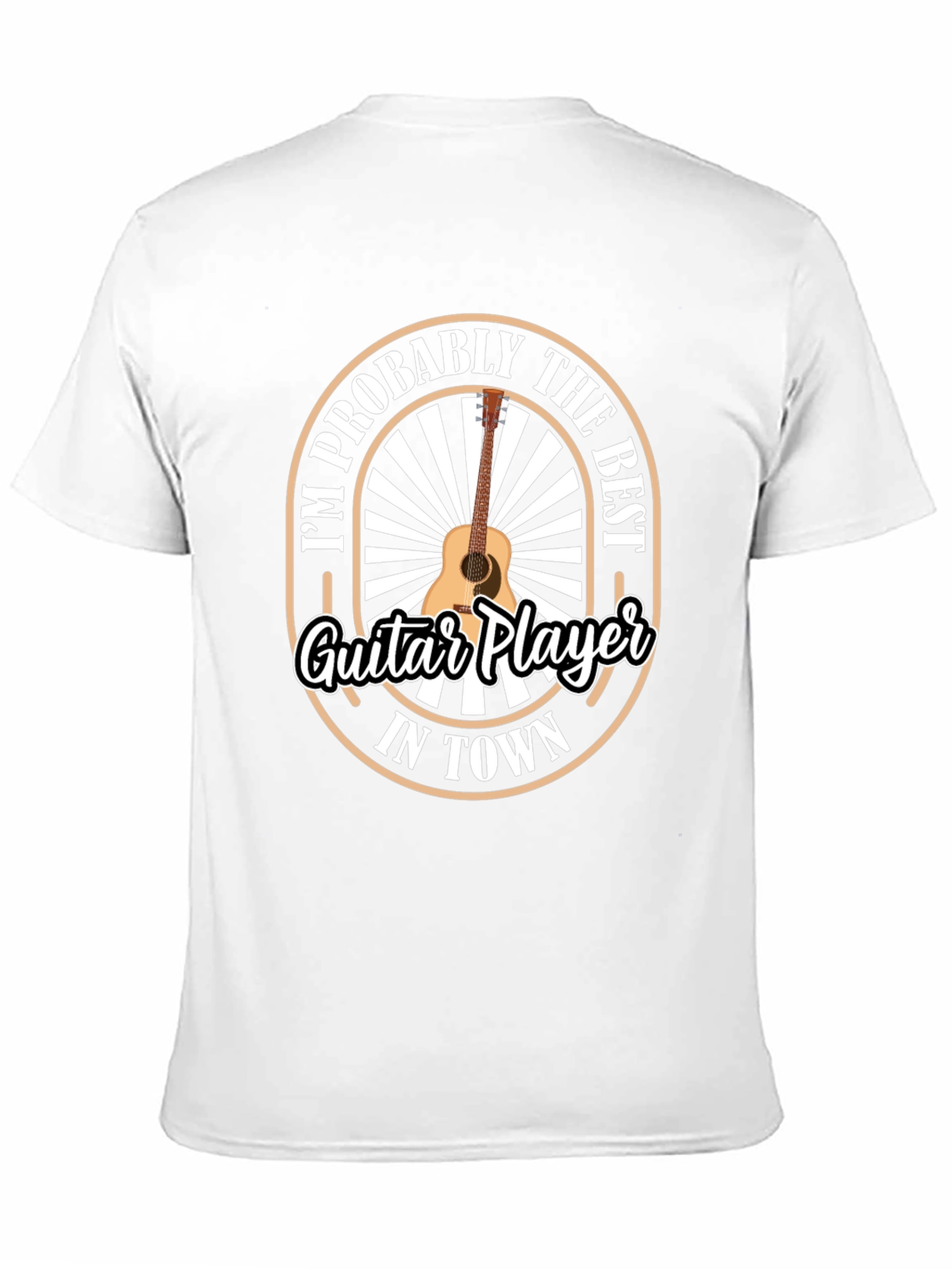 Guitar Player T-Shirt - Best in Town