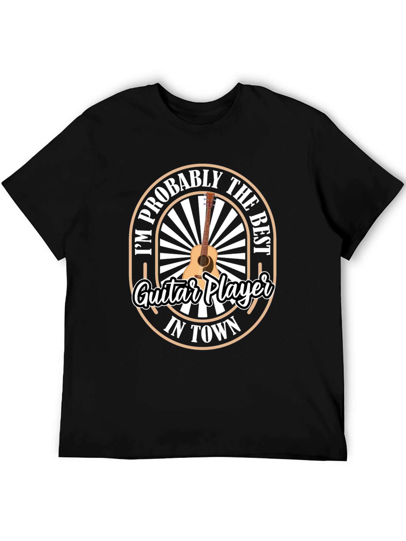 Guitar Player T-Shirt - Best in Town