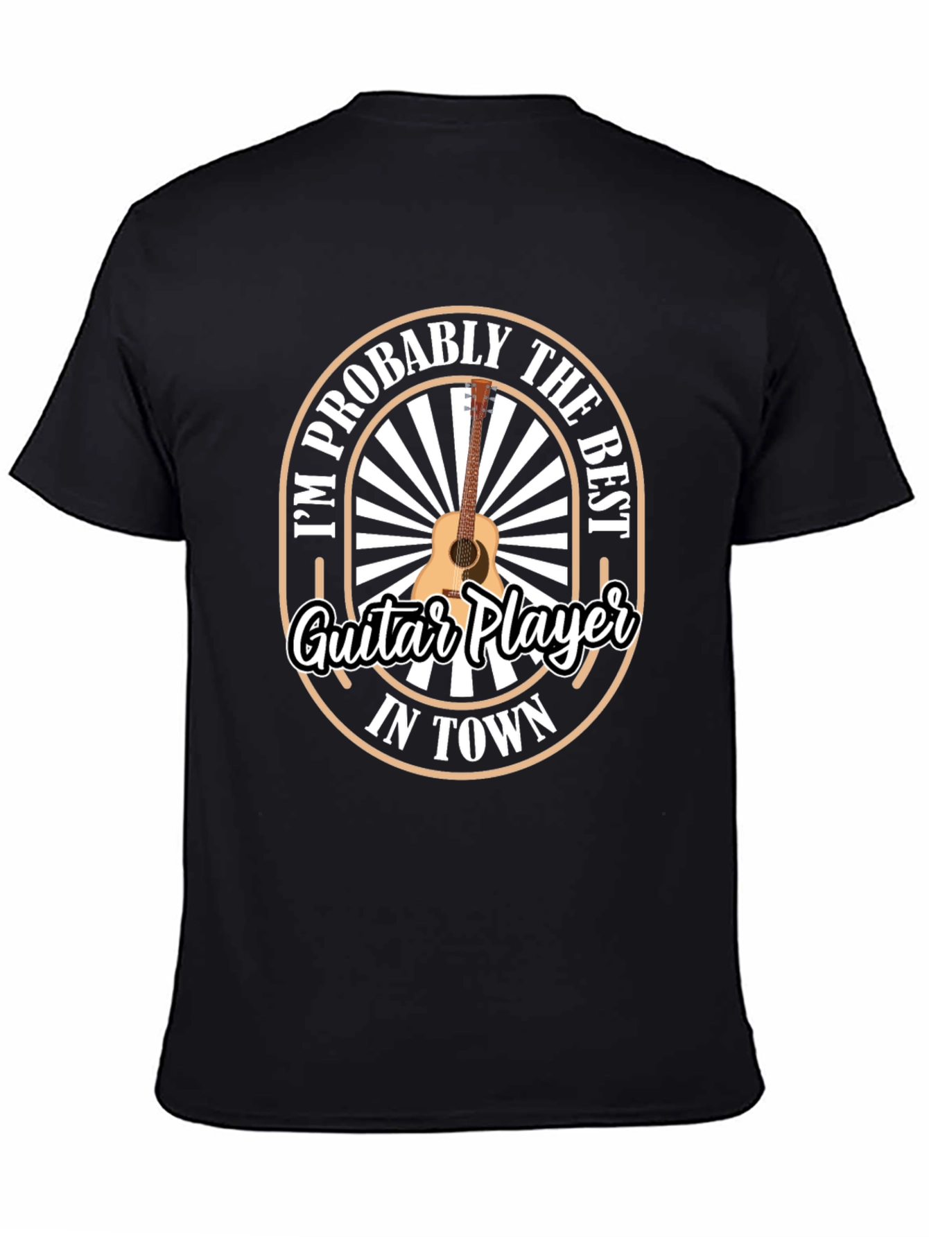 Guitar Player T-Shirt - Best in Town
