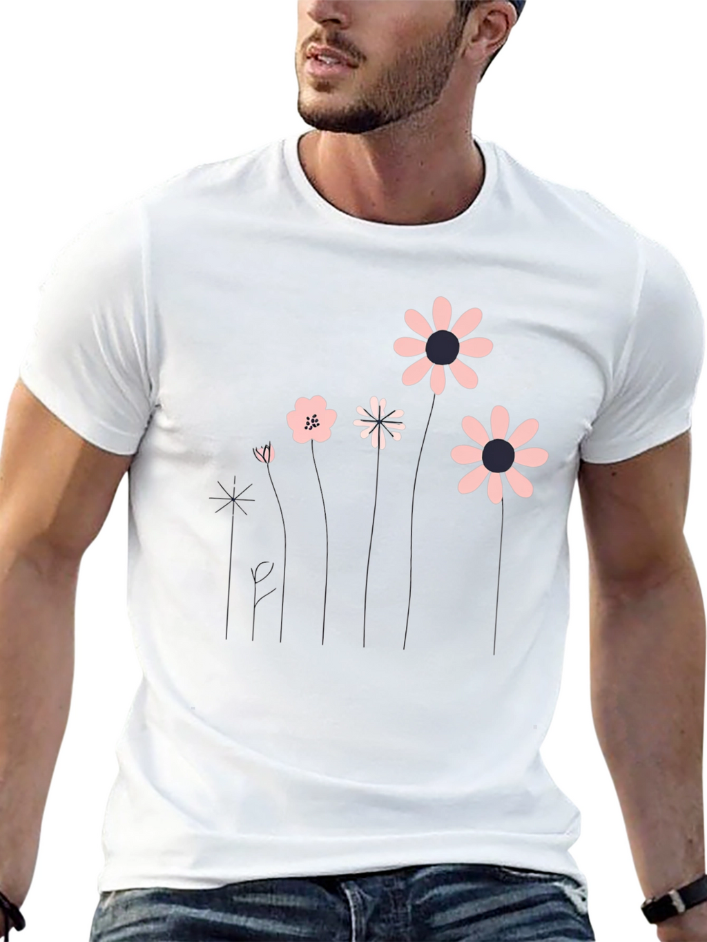 Floral Graphic Print T-Shirt