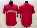 Men's 2023 World Baseball Classic Canada Red Blank Jerseys