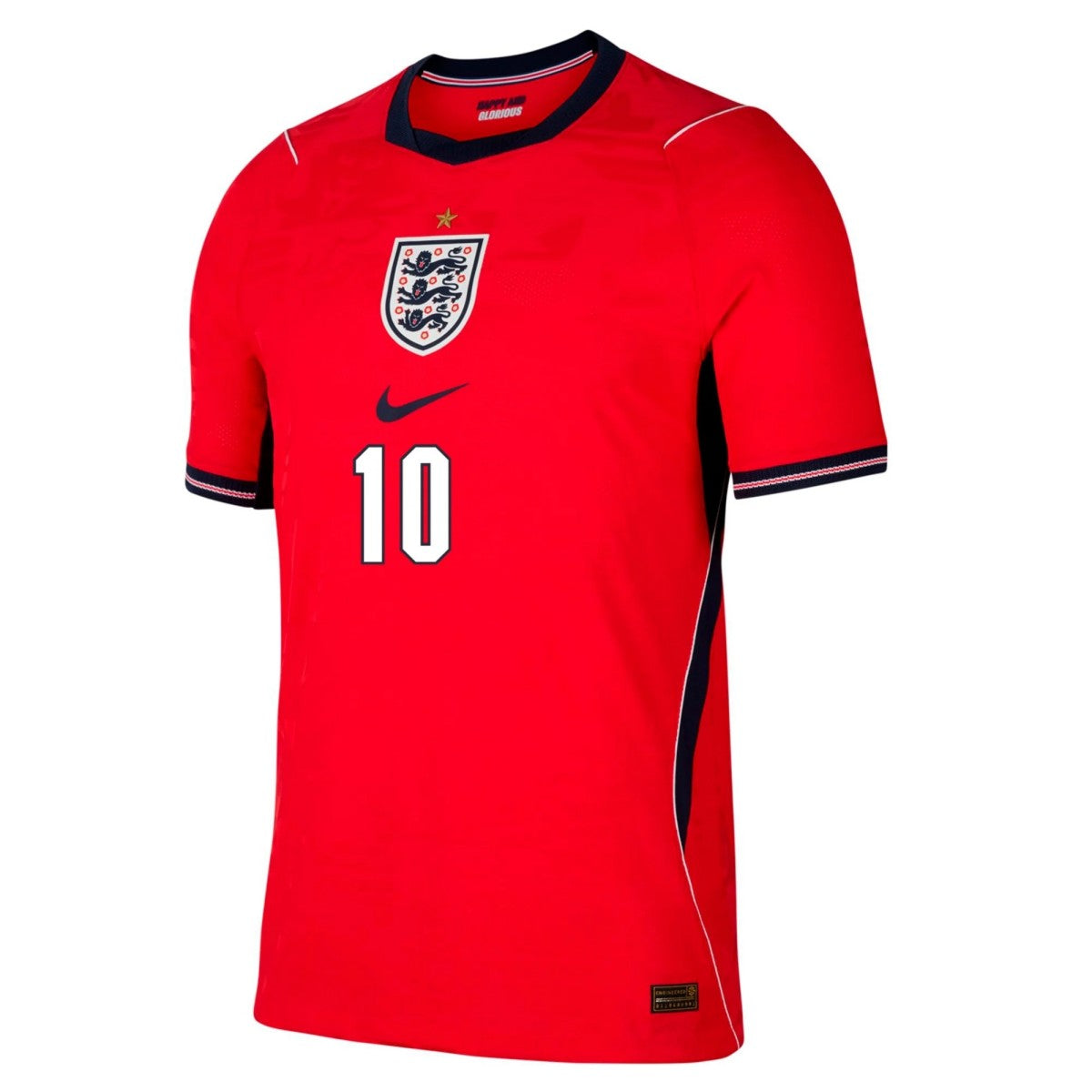 BELLINGHAM #10 England Away Match Jersey Player Version World Cup 2026 Back