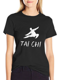 Tai Chi Graphic Tee - Martial Arts Inspired T-Shirt