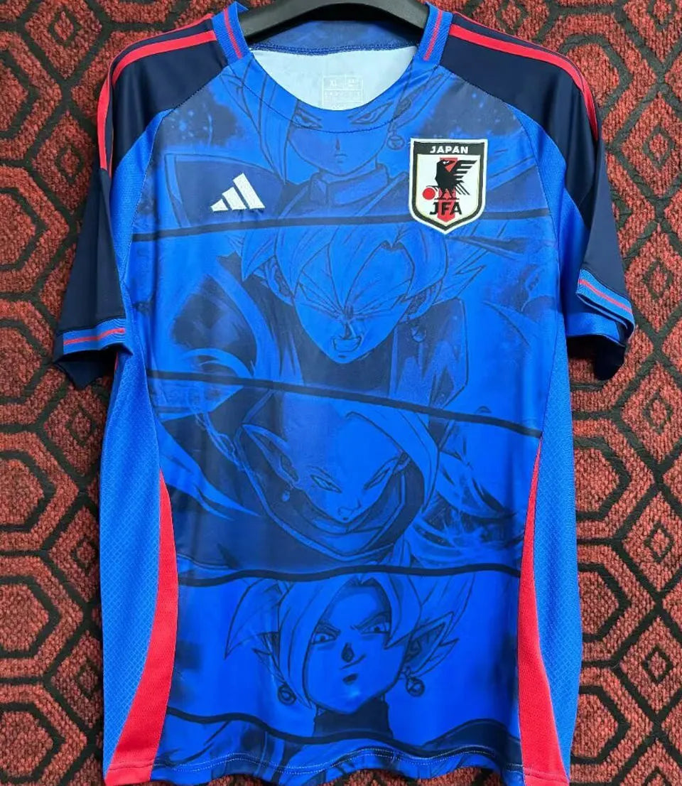 2024 Japan Special Edition Blue Fans Soccer Jersey Front